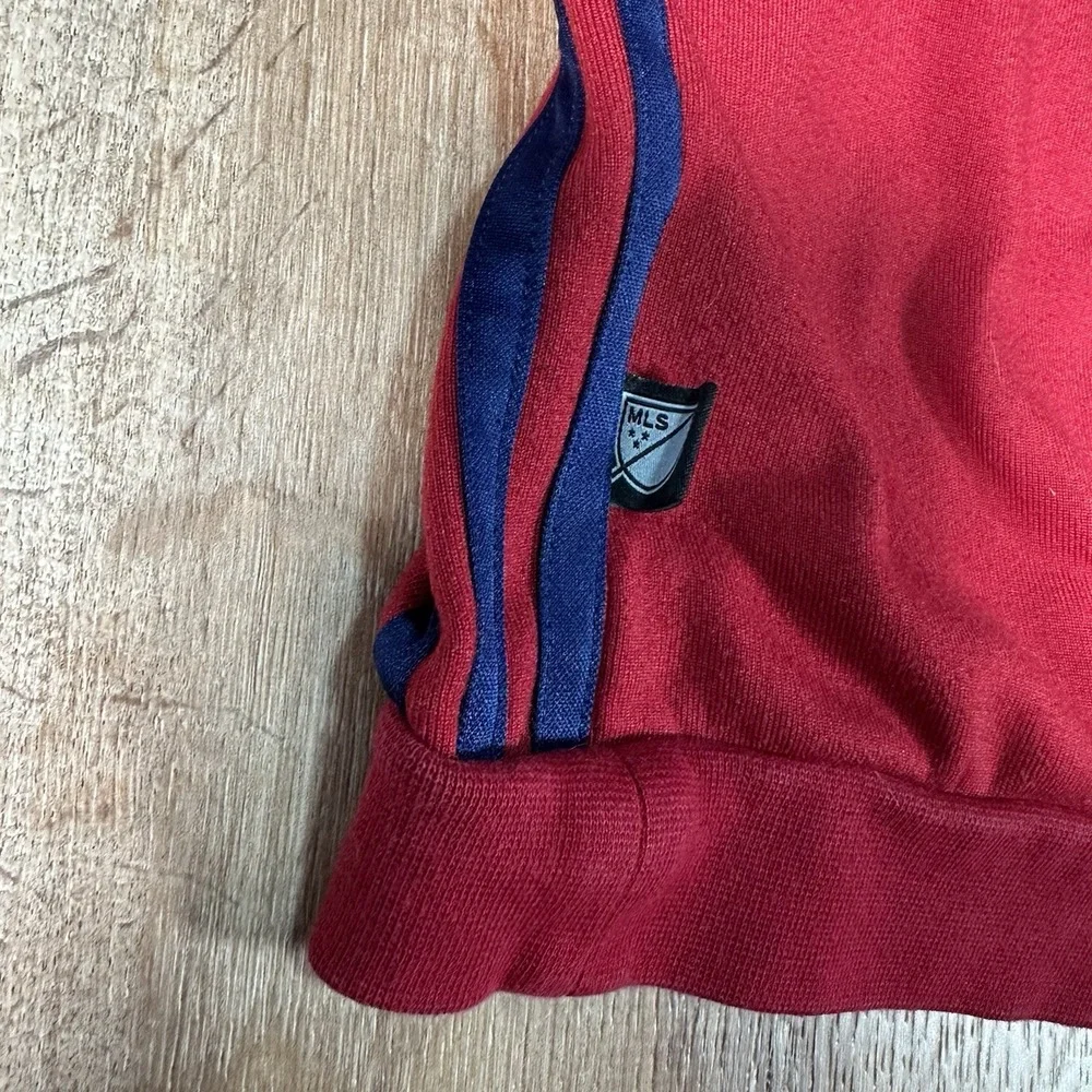 Adidas 2015 MLS Real Salt Lake Soccer Medium 1/4 Zip Training Hoodie Sweatshirt